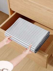 1PC Perspective Style Bed Bottom Storage Bag, Miscellaneous Classification Storage Bag, Cabinet Top Quilt Storage Bag, Bed Bottom Clothing Storage Bag, Bed Bottom Toy Storage Bag, Puncture Resistant And Wear-Resistant, Two-Way Alloy Zipper, Foldable Design, Widened Handle, Suitable For Home Miscellaneous Storage Classification, Space Management Storage, Portable Storage For Travel