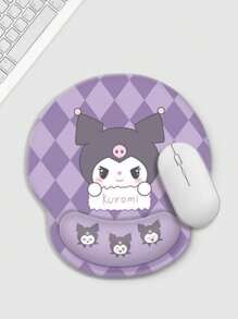 Sanrio 1pc Sanrio Series Computer Mouse Mat, Cute New Cartoon Wrist Rest Mouse Pad, Dirt Resistant And Practical,School Supplies,Back To School