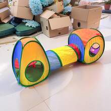 彩虹隧道系列猫隧道 DIY组装 可折叠猫隧道玩具 互动猫隧道玩具 新型智能猫玩具