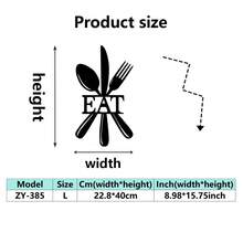 Arte de pared de metal con tema de cocina, decoración de hogar y restaurante de hierro, acento perfecto para Navidad con letrero de nombre personalizado para granja, patio, porche, idea de regalo única, elegante, de moda, contemporánea, personalizada, regalo ideal para novio, novia, papá, mamá, familia, amigos en el Día de San Valentín, Día del Niño, Día del Padre, graduación, boda, inauguración de la casa, sala de estar, dormitorio, oficina, decoración de cocina y comedor del hogar - Multicolor - Ver 19