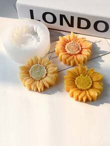 1pc Sunflower Pendant Silicone Mold, DIY Handmade Arts & Craft Plaster Mold