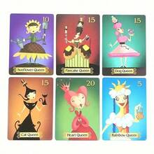 Sleep Queen Card Game - Family-Friendly Card Game, Party Entertainment Tabletop Game, Card Game, Collect Cards To The Queen And Develop Arithmetic, Memory, And Strategy Skills - Red - View 8