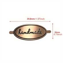 2pcs Metal Plate Tags, DIY Sewing Handicraft Decorations