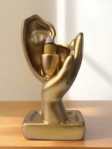 1 Stück Harz Räucherstäbchenhalter, multifunktionaler Harz Statue Dekor, Rückfluss Räucherstäbchenhalter Wasserfall Räucherstäbchenständer, abstrakte menschliche Skulptur Kunst Dekoration, geeignet für Heim-Dekoration, Esszimmer-Dekoration, Geschenk (Räucherstäbchen nicht enthalten)