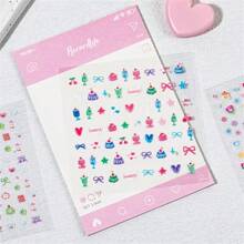 Handmade Dreamlabs Mini Decor Stickers, Pet-Themed Cute And Chic Animal Motifs, Suitable For Scrapbooking, Journaling And DIY Craft Projects, School Supplies,Back To School