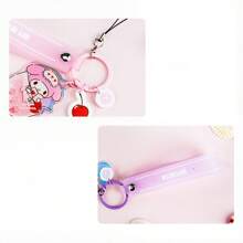 1PC Sanrio Colorful Summer Series Acrylic Pendant, My Melody, Cinnamoroll, Kuromi, Pochacco, Cherry Buffaloes, Keychains, Bag Pendants, Mobile Phone Pendants, Homecoming Season Gifts, Room Decoration Stuff, Home Decor, Bedroom Decor, Party Decorations, HelloKitty