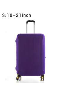 Luggage Cover Stretch Fabric Suitcase Protector Baggage Black Color Dust Case Cover Suitable For18-32 Inch Suitcase Case Travel Organizer For Travel Accessories Luggage Supplies For Back To School For Travel For Student For Women Men Vacation Summer Travel Essentials Holiday Bag For School School Accessories School Stuff