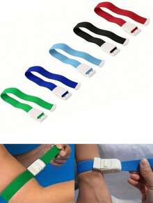 1 件适用于户外和旅行的带扣式应急带 | 弹性可调节单人使用装备，带快速释放按扣 - 露营、运动和家庭准备的便携式生存必需品 - 牢固贴合的重型应急配件（露营装备和户外设备）