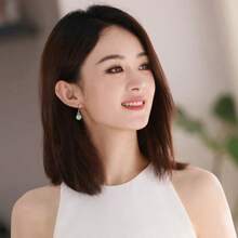 1 Pair 2025 New Fashion Earrings For Women, Simple Jade Ear Studs