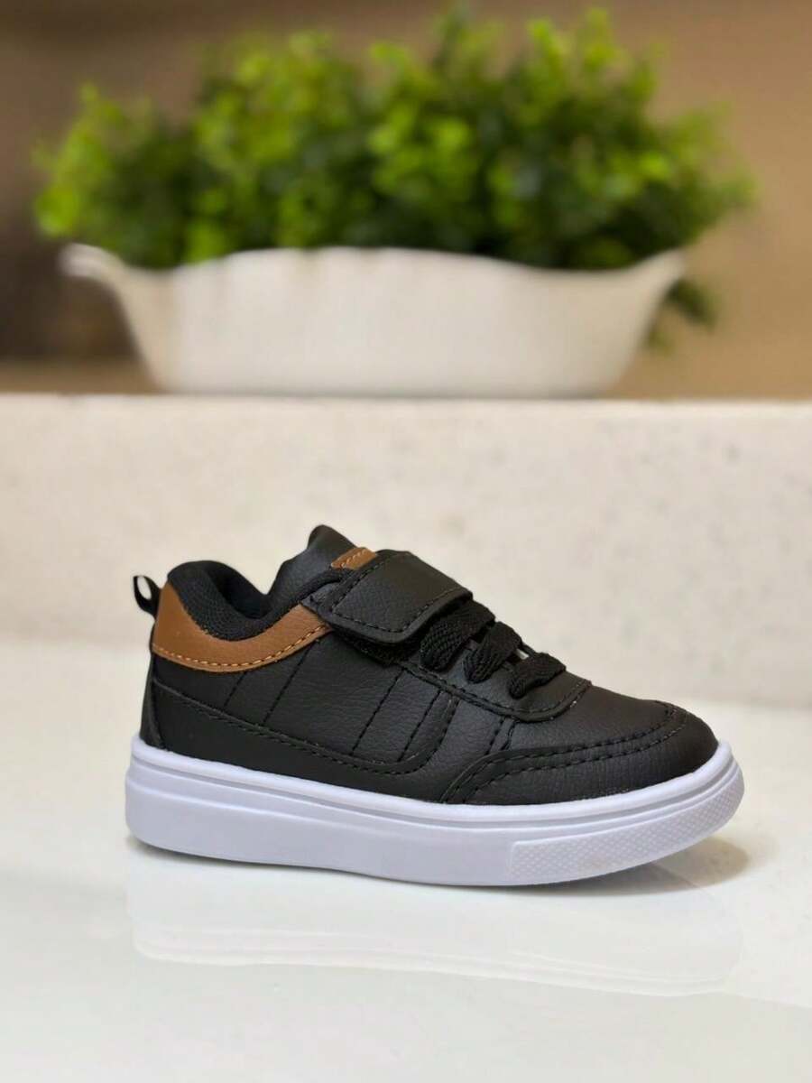 Super Light Children's Tennis Shoes For Boys - màu đen - Xem 1