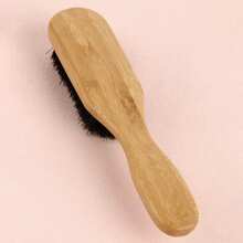 男士美发造型梳胡须刷套装（4件套），适用于边缘和后脑勺梳理、梳理、打造顺滑发型，是返校、旅行度假的必备佳品。这款梳子套装包含各种梳子，可用于理发、打造顺滑发型、卷发造型、解结、球形梳、迷你梳等，是圣诞节、美发、木质梳子、美发工具、发型设计、美发、梳子、梳子套装、卷发梳、解结梳等，也适用于女士。理发店必备，是美发用品的理想之选。 - 彩色 - 查看 5