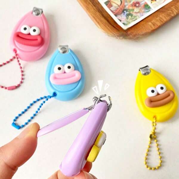 Portable Cute & Funny Sausage Mouth Nail Clipper, Adorable Nail Cutter, Compact Nail Clipper, Manicure Tool, Bag Hanging Decoration, Suitable For Home, Travel And More