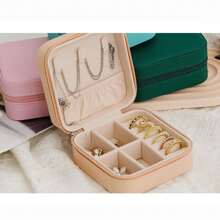 1pc/5pcs/10pcs/20pcs/30pcs Personalized Jewelry Storage Box, Customized With Name, Letter, Anniversary Date, Perfect Gift For Girlfriend, Anniversary, Fashion, Colorful, Casual, Minimalist, Personalized, Unique, Ideal Gift For Girlfriend, Family, Friends, Suitable For Valentine's Day, Birthday, Graduation, Wedding, Prom