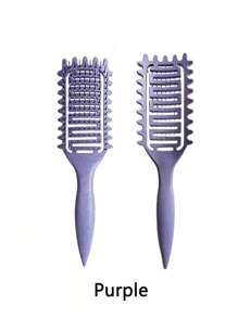 Bürstenkopf mit Wildschweinborsten zum Definieren von Locken für naturlocken - Entwirrbürste mit weichen, flexiblen Borsten reduziert Haarbruch, Frizz-Kontrolle & Locken-Trennung - Professionelle Haarstyling-Werkzeuge für Frauen Männer Salon Reisenotwendigkeiten