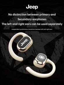 Fones de ouvido Jeep JP EC023 TWS à prova d'água de alta fidelidade HD para chamadas esportivas, fones de ouvido para jogos com redução de ruído e microfone