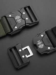 3 pezzi di nuove cinture tattiche in nylon a sgancio rapido per pantaloni da allenamento, attività all'aperto e casual per uomo
