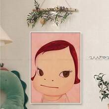 1pc/3PCS Wall Arts Posters Optional Frame Anime Cartoon Classic Anime Poster Room Bar Coffee Shop Nordic Home Decoration, Canvas Art, Frameless ,Wall Art With Frame