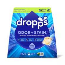 Dropps Odor And Stain Biobased Power Laundry Detergent Pods - Lavender Meadow - 40ct/12.6oz - 1 - 查看 7