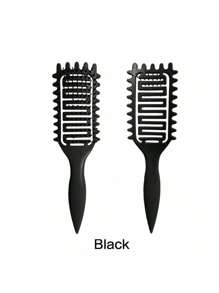 Bürstenkopf mit Wildschweinborsten zum Definieren von Locken für naturlocken - Entwirrbürste mit weichen, flexiblen Borsten reduziert Haarbruch, Frizz-Kontrolle & Locken-Trennung - Professionelle Haarstyling-Werkzeuge für Frauen Männer Salon Reisenotwendigkeiten