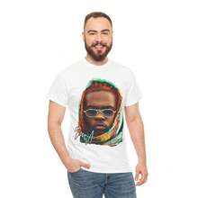 Gunna Inspired Hip-Hop Graphic Tee - Retro Streetwear Cotton T-Shirt| Classic Casual Crewneck - White - View 4