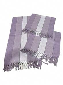 3 Piece Loom Runner Set 100% Cotton Promotion - Red Violet - View 2