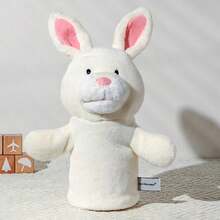 Dog, Monkey, Gorilla, Shark, Fox, Pig, Bear, Teddy, Rabbit, Parrot Animal Hand Puppet Doll, Mouth Movable, Kindergarten Educational Plush Puppets