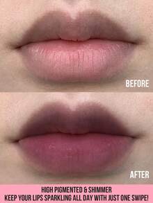 MISSLYN-2 件 Slay Queen 迷人彗星唇彩套装、唇彩、液体唇膏、闪光、闪耀、防晕染、透明成膜、全彩唇妆、色素丰富、滋养持久、质地柔滑