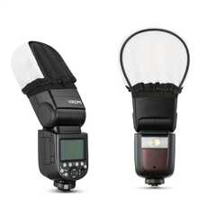 2 Stück Kamera Aufsteckblitz Softbox, kompatibel mit Canon, Nikon, Godox, Yongnuo, TT560 NW550 NW561 NW570 NW580 NW625 NW635 NW-670 750II NW645 NW655, Fotografie Zubehör, Kamera Zubehör