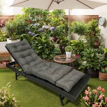 Cuscini impermeabili per sedie pieghevoli, cuscini per lettini da giardino, cuscini per sedute e schienali, rivestimenti per giardino, piscina, terrazza, balcone