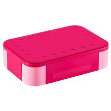 1pc Mini Lunch Box With Compartments, Bento Box For Kids, 900ml Leak-Proof Lunch Container, Suitable For Adults, School, Travel, Microwave/Dishwasher , Birthday/Christmas Gift (Purple) (Green) (Rose Red) (Lake Blue) - Multicolor - View 11