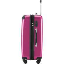 Alex Set Of 3 Haide Lages Trolley Suitces Expandable S M L Pink - Set - View 5
