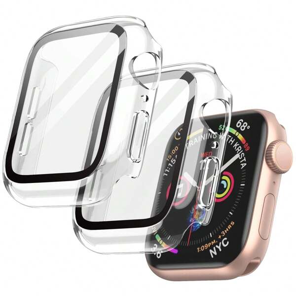 2pcs Full Screen Protective Film Compatible With Apple Watch