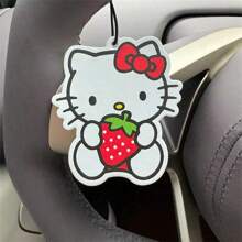 1 pieza Ambientador de aire para coche de gato lindo y kawaii estilo anime - Colgante de espejo con fragancia duradera y encantadora decoración interior, que brinda una experiencia de conducción fresca y agradable. Regalos para fiestas, bodas, cumpleaños, graduación, decoración de habitaciones, dormitorios, hogar, pared, escuela, sorpresa escolar, decoración de dormitorio