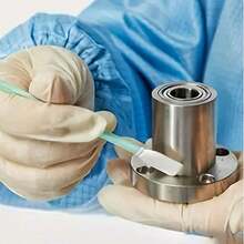 每件10/20/30克：简易精准清洁刷，无尘清洁布，清洁棉签，擦拭棒，电子产品细节清洁刷，边缘处理清洁刷，无绒聚酯纤维刷头，塑料手柄。适用于清洁打印机、光学设备、相机、工艺品和汽车细节。 - 彩色 - 查看 4