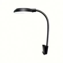 1pc Mini LED Aquarium Clip Light, USB Powered, High Brightness, Transparent, Adjustable 360° Rotation, Suitable For Fish Tanks - Compact Desk Lighting For Aquatic Plants