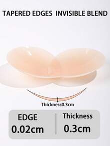 Große Größen Nippelaufkleber für Damen, geeignet für Damen, Anti-Druckstellen, Anti-Reibung, klebende BHs, Hochzeiten, bequeme und stressfreie Damenunterwäsche, unsichtbare Unterwäsche