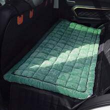 ZD-Accessories    Backseat Pet Bed, Truck Plaid Dog Bed Car Back, Deluxe Dog Covers, Non-Slip Travel Pet, Fit Backseat Extenders And Trucks SUVs (, 24.8x54 Inch)       Stuff - 綠色 - 查看 6