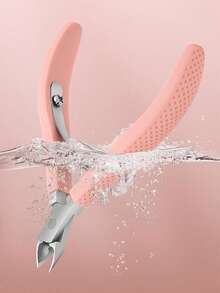 3/2/1 件套指甲钳套装，沙龙专用，包含指甲剪、角质层钳、防滑手柄、不锈钢角质层剪、指甲护理工具套装、不锈钢指甲钳、指甲护理套装、角质层去除套装、指甲角质层推、美甲美足套装 - 粉色 - 查看 7