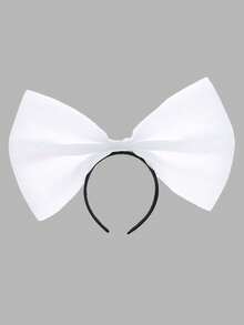 全新超大 3D 蝴蝶结面料头带，可爱甜美照片头饰，修饰小脸浴室发饰，发带，发箍头带 - 彩色 - 查看 15