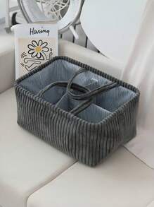 1pc Mommy Diaper Wet Wipes Storage Bag, Multi-Compartment Hanging Organizer, Spacious Maternity Tote