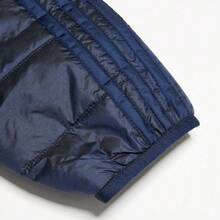 Abrigo casual acolchado de longitud media para hombre Adidas, HM2460, otoño/invierno - Azul marino - Ver 4