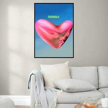 1 幅 Fontaines D.C. 浪漫海报帆布画现代家居客厅卧室工作室装饰墙面艺术装饰礼物可选画框 - 彩色 - 查看 14