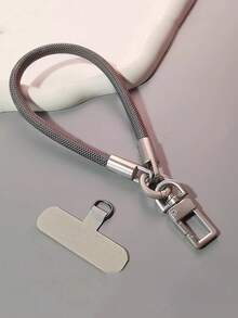 1 dây đeo cổ tay chống rơi điện thoại di động đi bộ đường dài ngoài trời móc kim loại ngắn chắc chắn du lịch unisex chống thất lạc vỏ điện thoại phổ thông - Nhiều màu - Xem 18