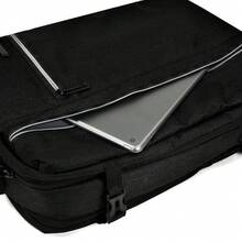 Travel Select Grayville 16.5 Multifunctional Tech Laptop Backpack With Expansion - Black - View 7