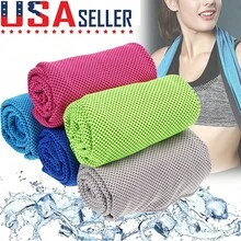 Dazone 5 Pack Cooling Towels Ice Cold Instant Towel Neck Wrap For Workout Fitness Sports Running Jogging Gym Chilly Yoga Pads - Multicolor - View 1