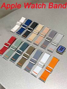 1 条尼龙弹性编织表带兼容 表带 42 毫米 44 毫米 45 毫米 49 毫米 S10 46 毫米休闲男士手链适用于 Series Ultra 2 10 9 8 7 6 5 4 SE,透气运动表带适用于 Apple 41 毫米 40 毫米 38 毫米毕业礼物配件女士 - 42/44/45/49/S10-46mm - 查看 11