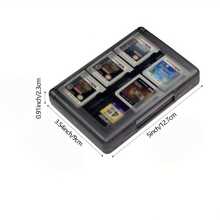 For 3DS Game Card Case - Compact 28-In-1 Holder For New 3DS, XL, DSi, DS & More - Durable ABS Storage Box, Catridge, NEW 2DS, NEW 2DS XL - Multicolor - View 5