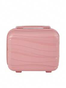 Living And Home 4-Piece (Lightweight PP) Lockable Suitcase Set – 14"/20"/24"/28" Expandable Luggage With Silent Wheels & TSA Lock – Nesting Design For Compact Storage - Rose Gold - View 6