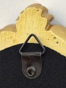 1Pc Vintage Baroque Style Resin Jewelry Display Towers, Gold White Pink,Tabletop Rectangular Necklace Organizer With Velvet Backing, Multipurpose Accessory & Earring Holder, Decorative Jewelry Showcase Without Electricity Back To School - Multicolor - View 8