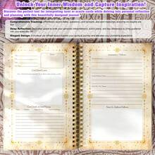 Tarot Journal For Card Reading, Daily Tracker And Reflection Planner, Mystic Notebook For Beginners And Experts, Divination And Manifestation Journal, A5 Planner For Tarot Spreads And Interpretations